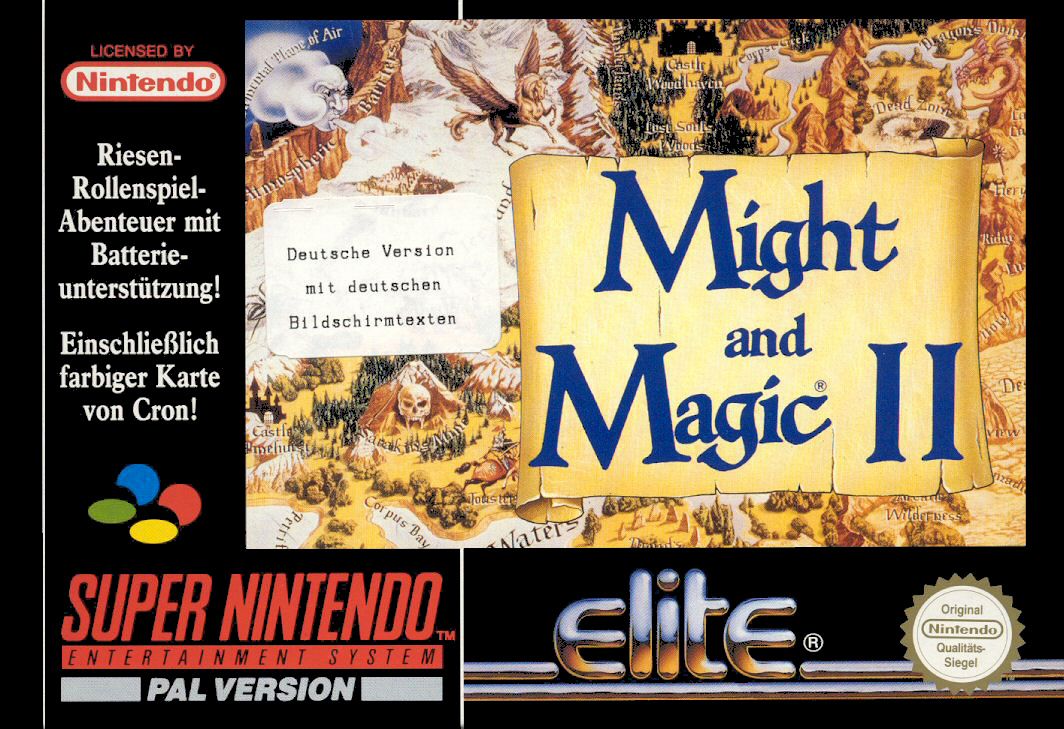 Might & Magic II: Gates to Another World Cover