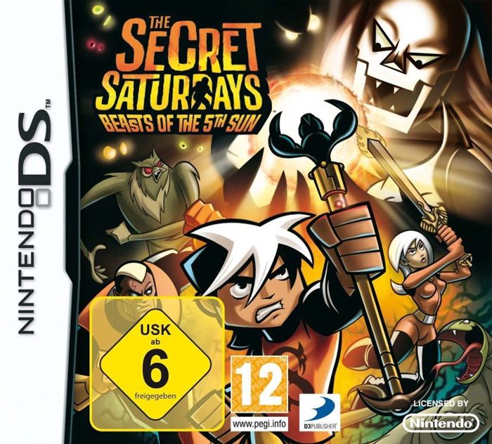 The Secret Saturdays: Beasts of the 5th Sun Cover