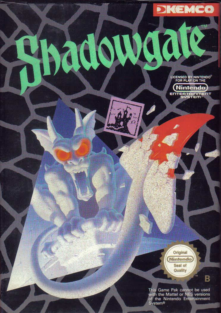Shadowgate Cover