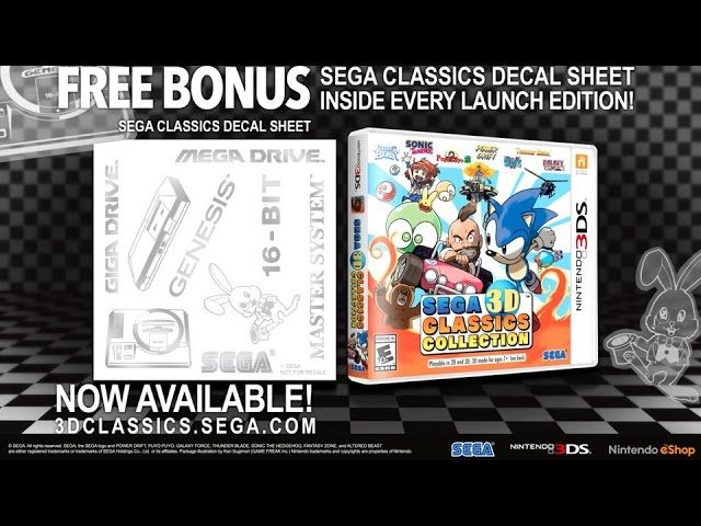 Ankündigungsdatum für SEGA 3D Classics Collection angekündigt
