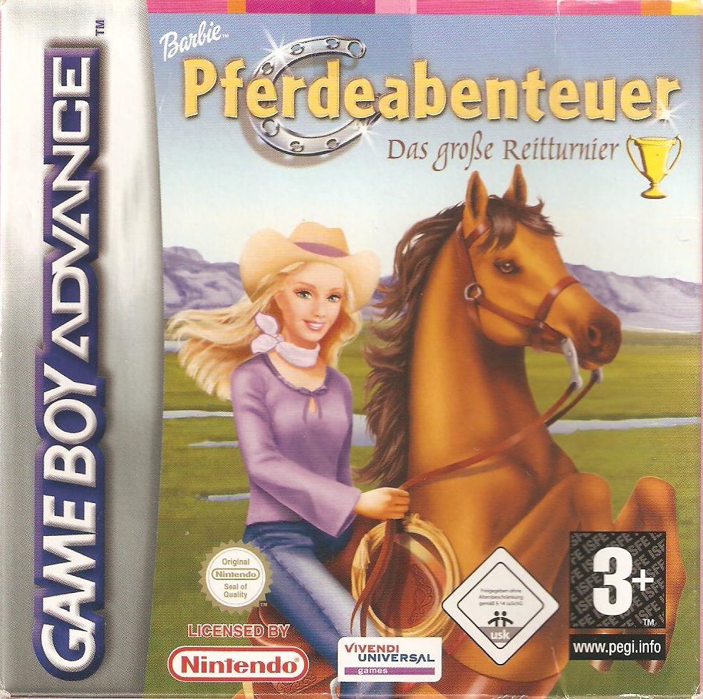 Barbie Pferdeabenteuer: Das große Reitturnier Cover