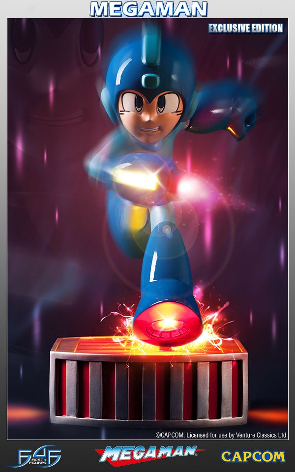 First 4 Figures bietet exklusive Megaman Figur an