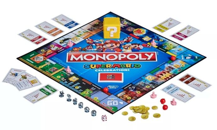 Multiplayer mal anders: Monopoly und Jenga in Mario-Stil