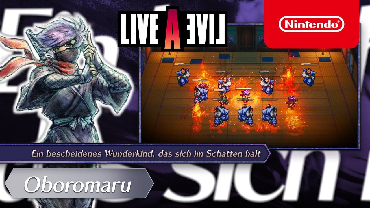 LIVE A LIVE: Drei Charaktere werden vorstellt
