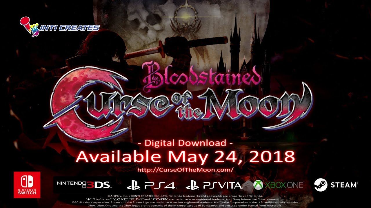 Bloodstained: Curse of the Moon - Ankündigungstrailer