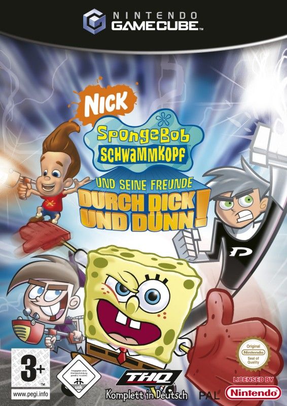 SpongeBob und Freunde: Durch dick und dünn! Cover
