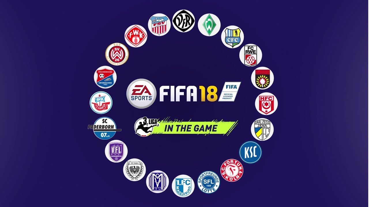 FIFA 18 - 3. Liga und DFB Pokal angekündigt