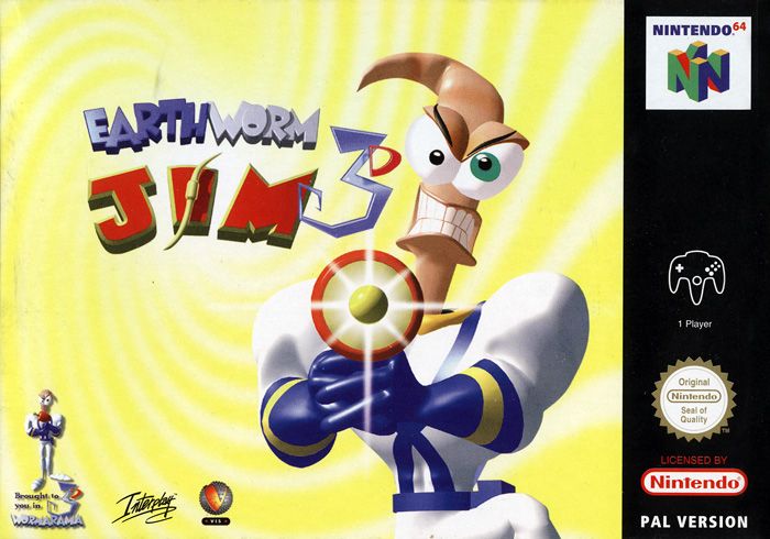 Earthworm Jim 3D Cover