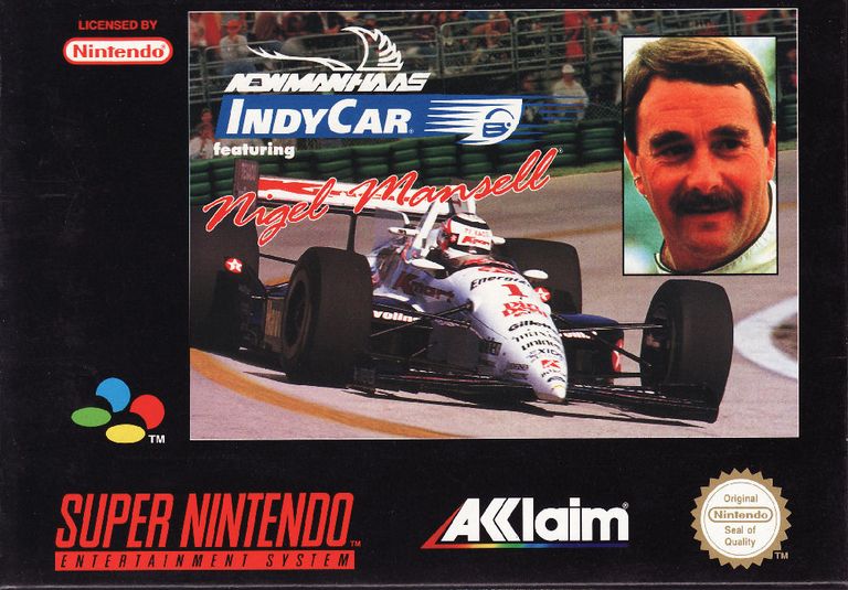 IndyCar featuring Nigel Mansell Cover