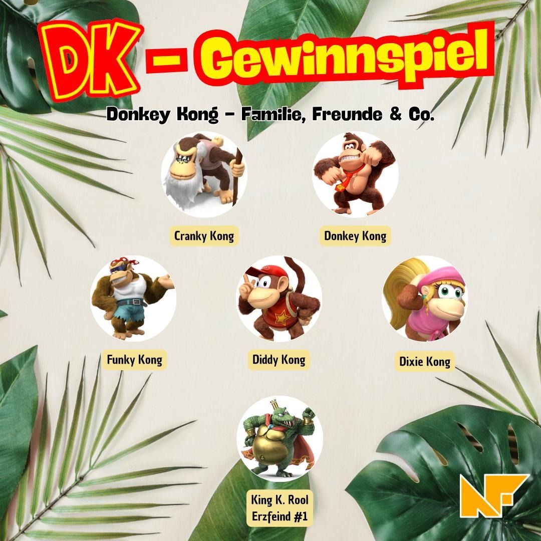 Donkey Kong, Friends & Co - gewinnt DK Bananza