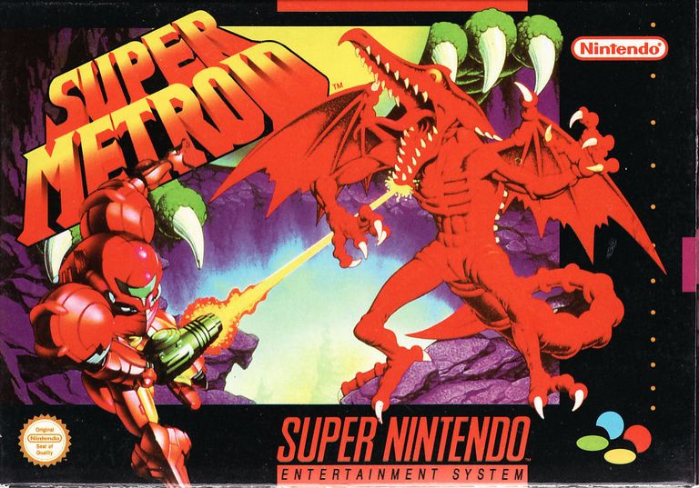 Super Metroid Cover