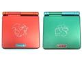 Pokémon-Editionen des GBA SP in den USA