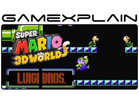 Super Mario 3D World beinhaltet Luigi Bros.