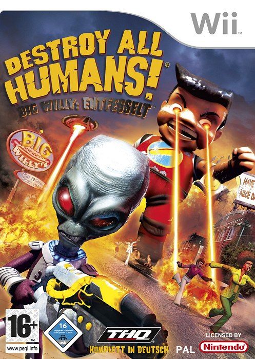 Destroy All Humans! - Big Willy: Entfesselt Cover