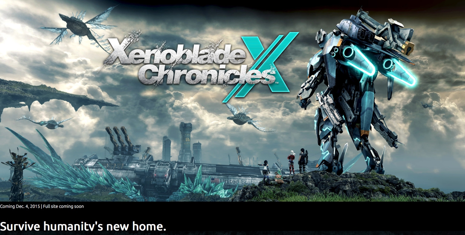 Teaser-Seite zu Xenoblade Chronicles X enthüllt