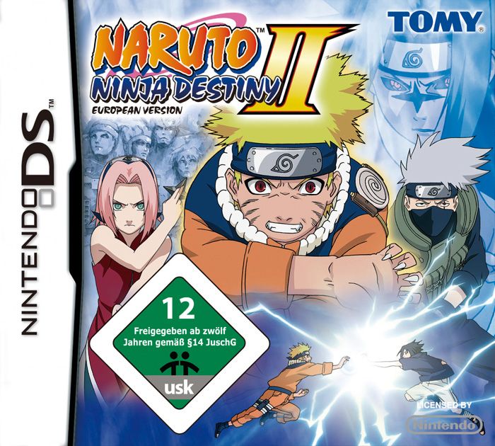 Naruto Ninja Destiny 2 - European Version Cover