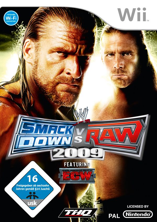 WWE SmackDown vs. Raw 2009 Cover