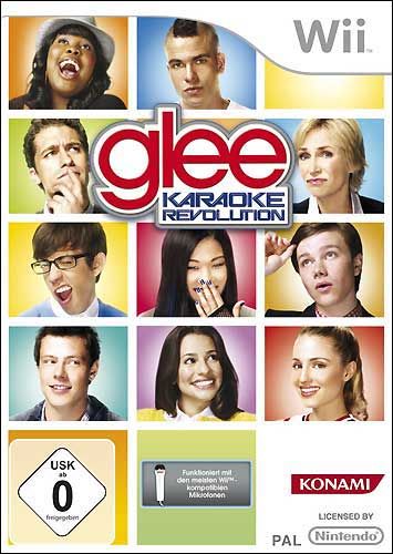 Karaoke Revolution Glee Vol.1 Cover