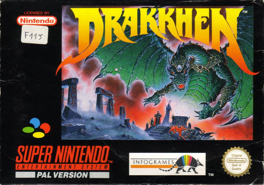 Drakkhen Cover