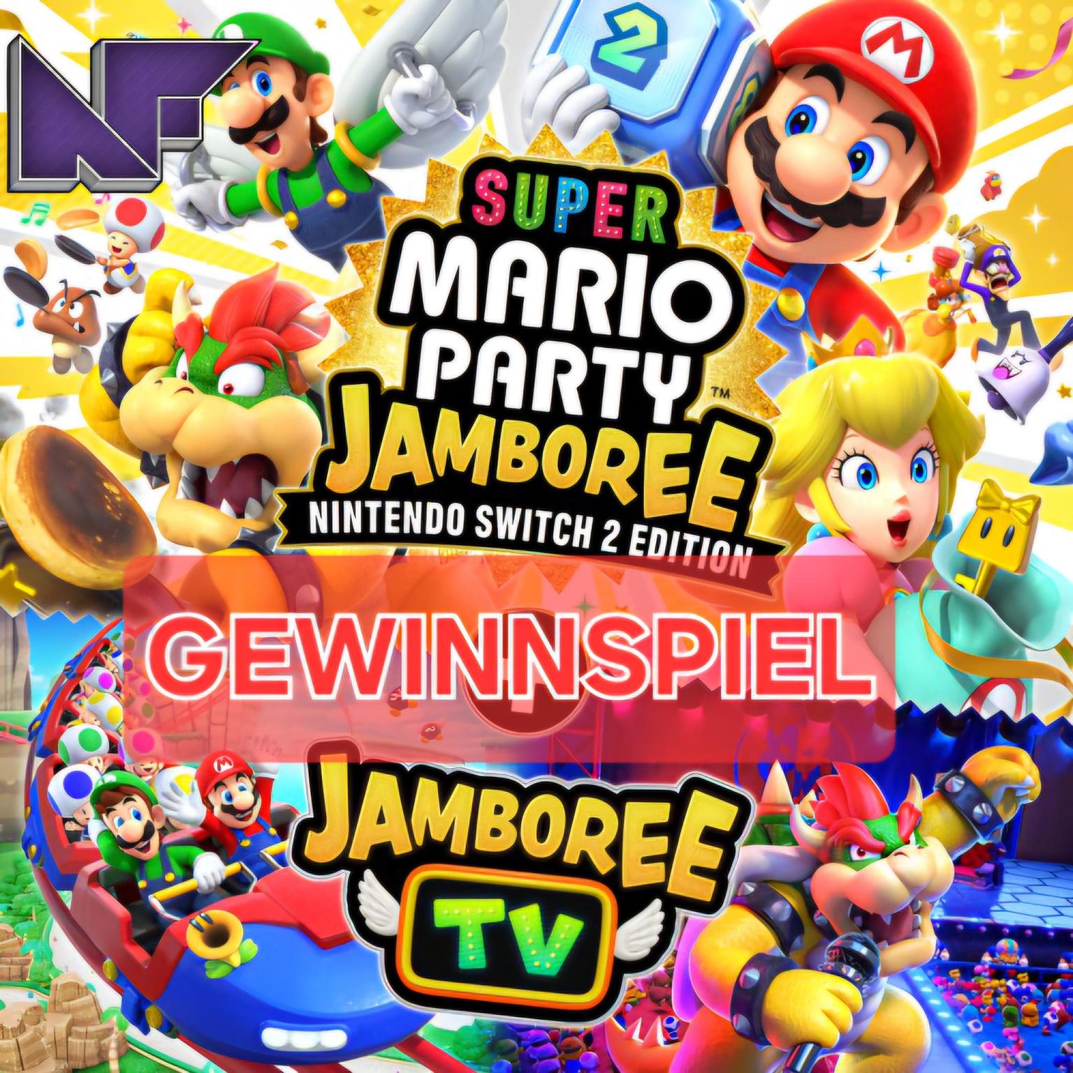 Gewinne Super Mario Party Jamboree - Switch 2 Edition