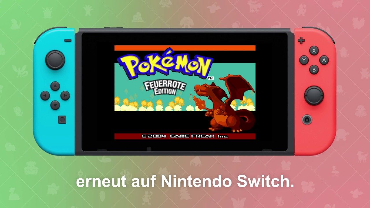 Pokémon Feuerrote und Blattgrüne Edition erscheinen