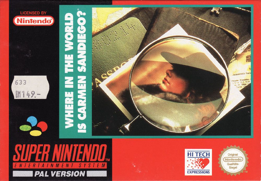 Where in the World is Carmen Sandiego? Cover