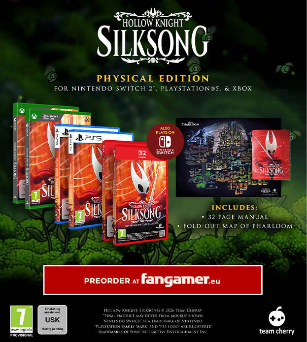 Hollow Knight: Silksong erhält physische Editionen