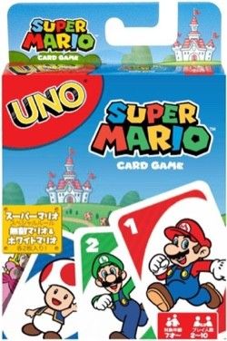 Super Mario UNO Kartenset für Japan