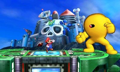 Super Smash Bros.: Wily-Castle in beiden Versionen enthalten