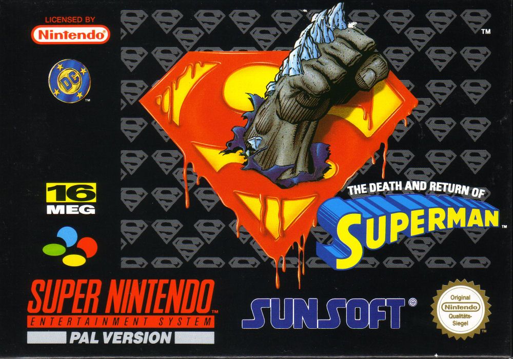 The Death and Return of Superman Cover