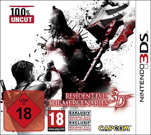Resident Evil: The Mercenaries 3D Cover