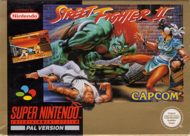 Street Fighter II: The World Warrior Cover