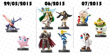 Neue Smash-amiibos für Mai, Juni und Juli