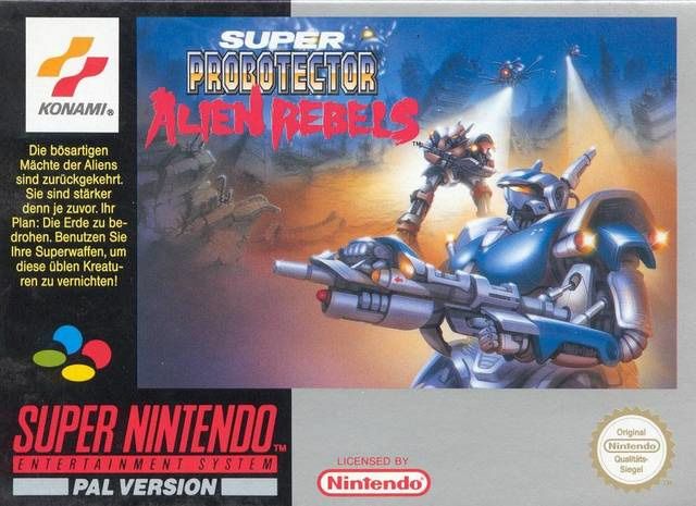 Super Probotector: Alien Rebels Cover