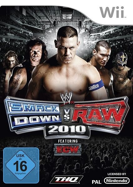 WWE Smackdown vs. Raw 2010 Cover