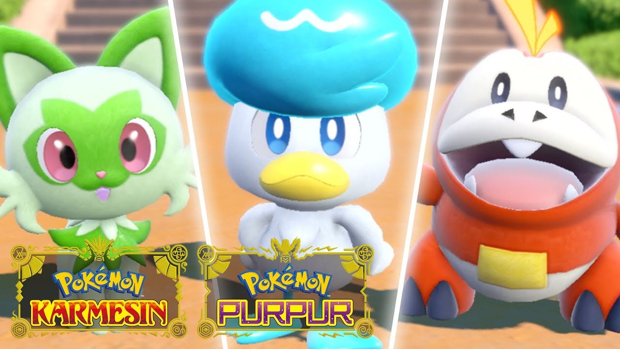 Pokemon Karmesin ud Purpur: Neuer Trailer mit Releasetermin