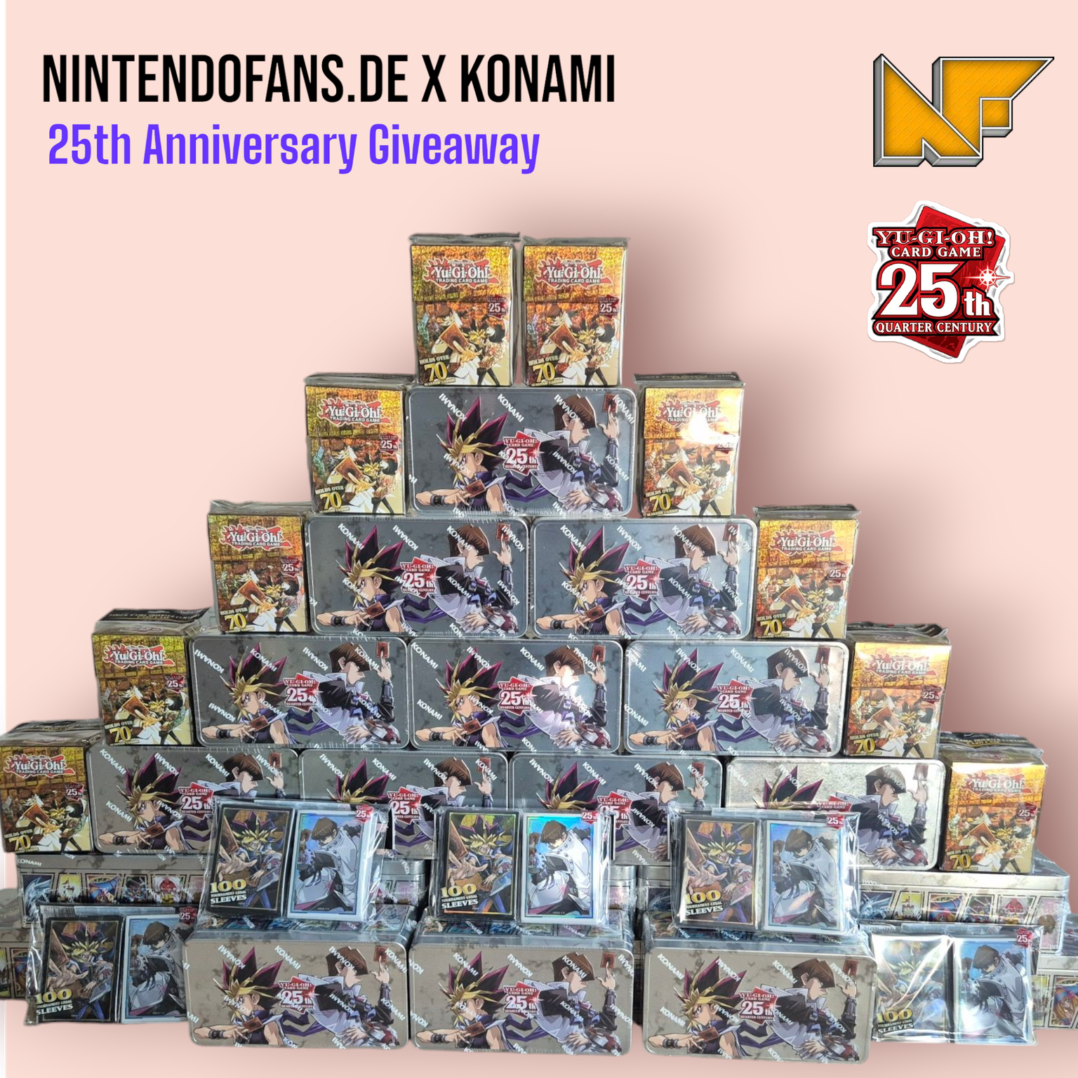 KONAMI Yu-Gi-Oh! Kartenspiel feiert 25. Jubiläum