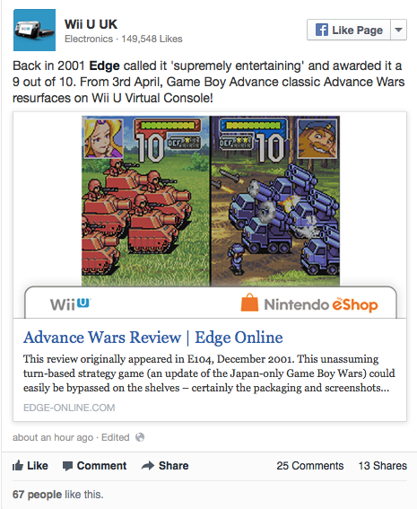 GBA Titel starten auf der Wii U
