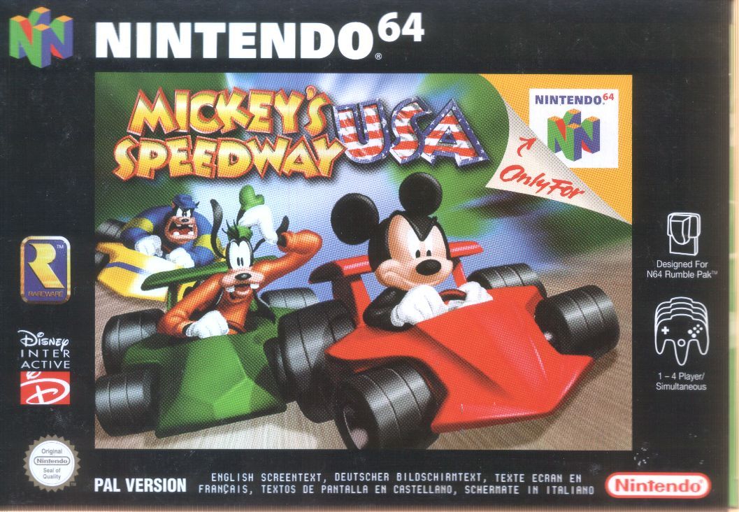 Mickey?s Speedway USA Cover