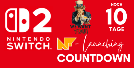 [Switch 2 Countdown] Tag 10: Werde Teil des Nintendofans.de Teams!