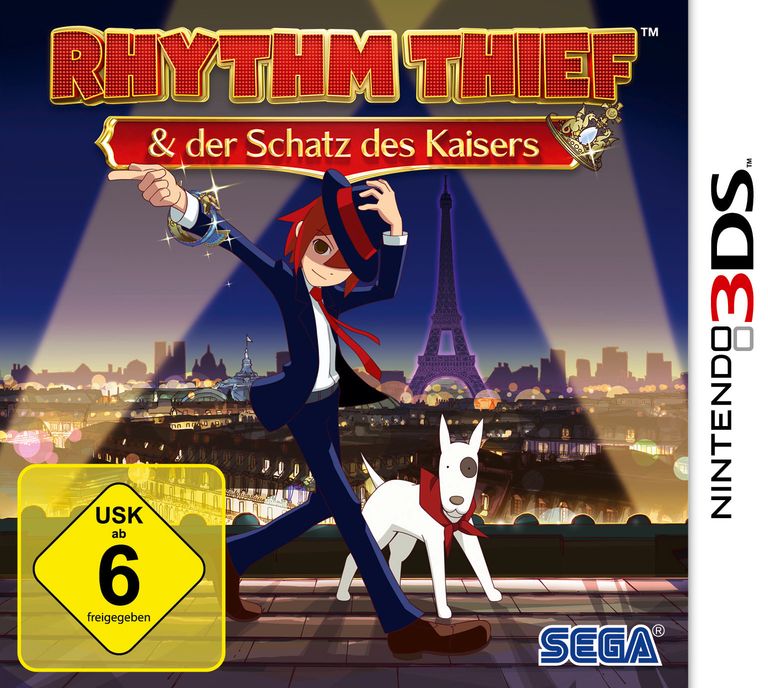 Rhythm Thief und der Schatz des Kaisers Cover