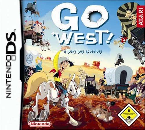 Go West! - A Lucky Luke Adventure Cover