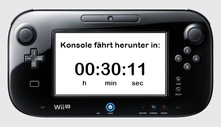 Wii U schaltet sich automatisch ab
