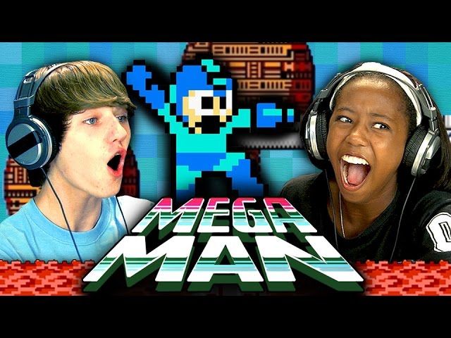 Video: Teens react to Mega Man (NES)