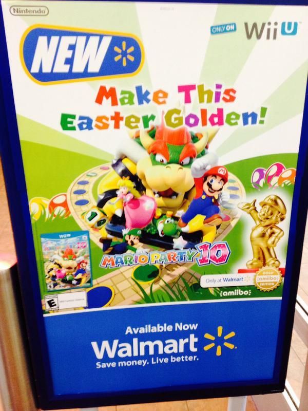 amiibo: Gold-Mario ist Walmart Exklusiv