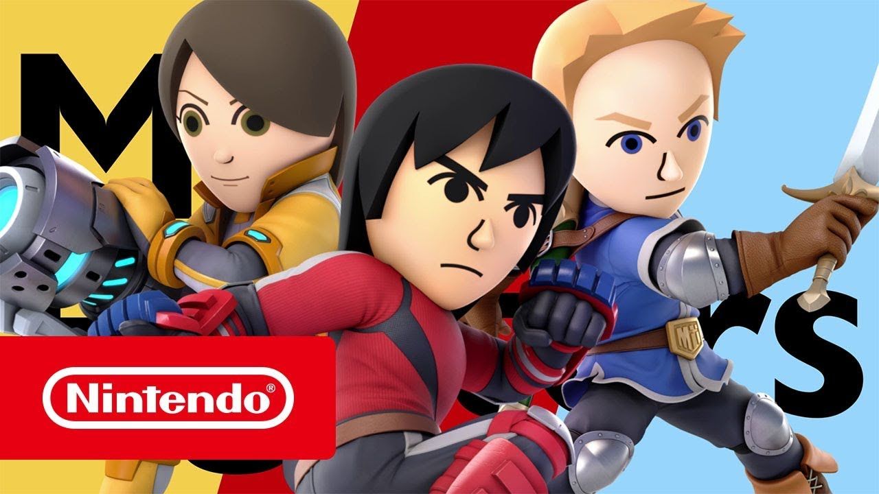 neue Mii Konstüme für Super Smash Bros erhätlich