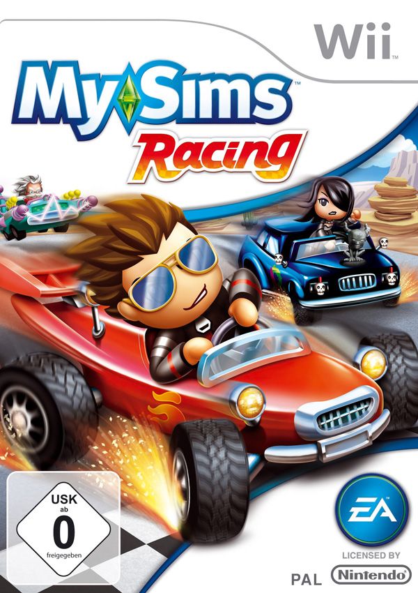 MySims Racing Cover