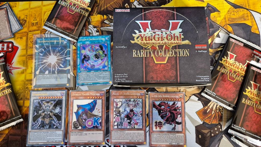 Yu-Gi-Oh! Rarity Collection V im Opening