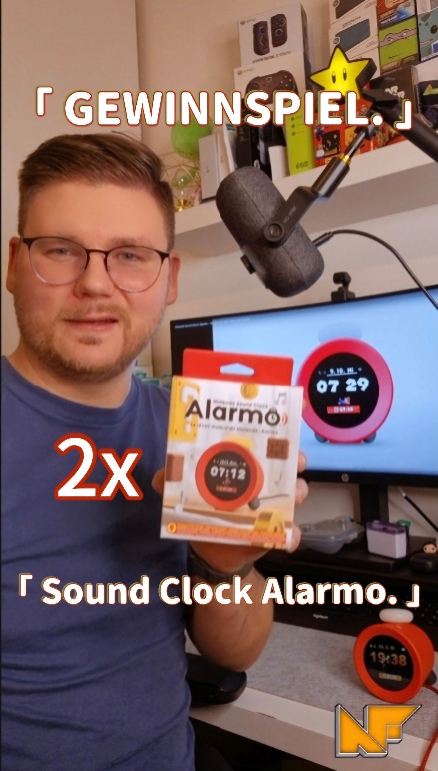 Gewinnt 2x Nintendo Sound Clock Alarmo