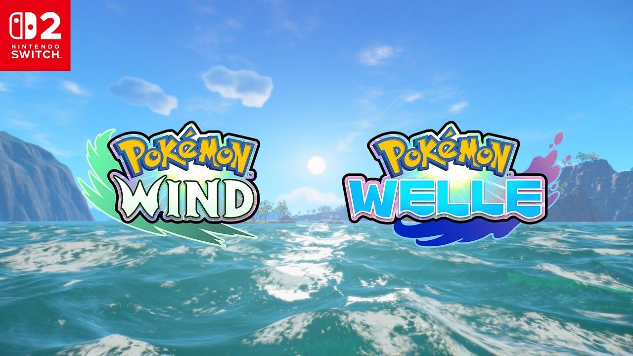 Pokémon Wind und Pokémon Welle erscheinen 2027